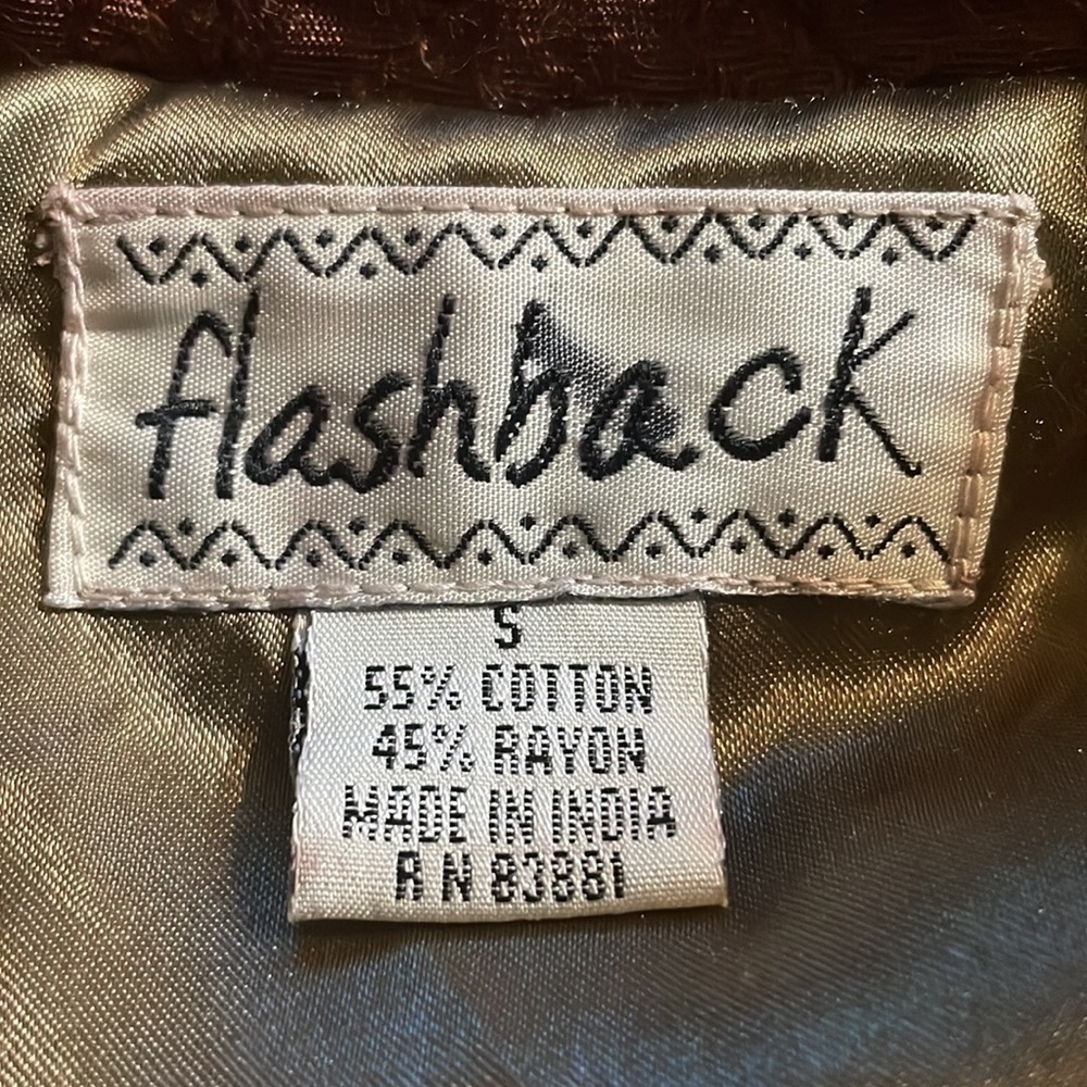 Flashback Patchwork Fall Motif In Rich Rust And M… - image 2